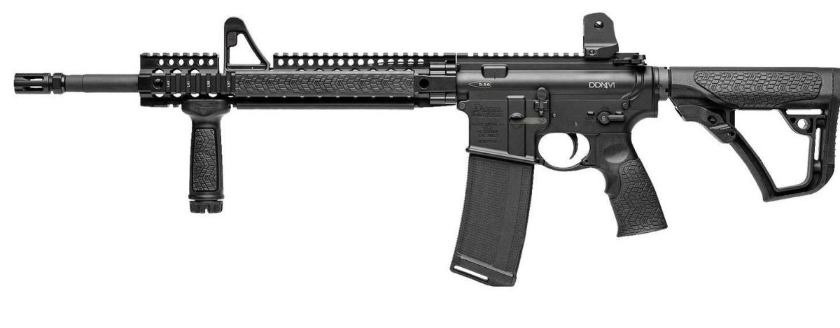 Daniel Defense DDM4 V1 Carbine .223 Remington 5.56 NATO Matte Black Anodized Rifle