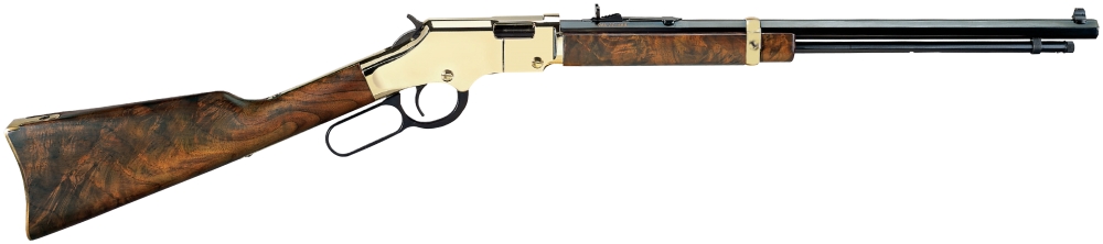 Henry Repeating Arms Golden Boy H004V Octagon Barrel .17 HMR Blue/Black Rifle