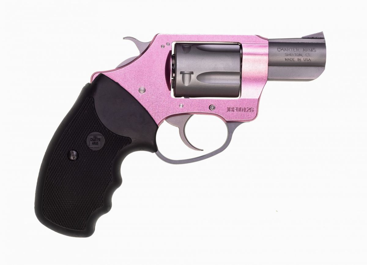 Charter Arms Undercover Lite Pink Lady .38 Special 2-Tone Pink & Stainless Revolver