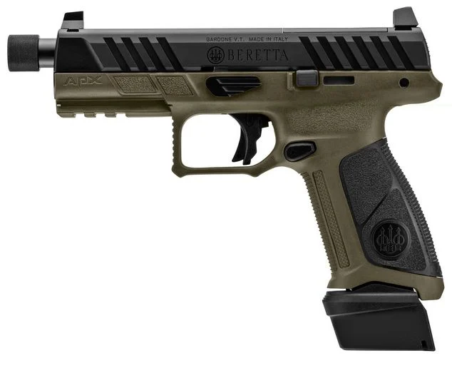 Beretta APX A1 Tactical Optics Ready 9mm OD Green Pistol