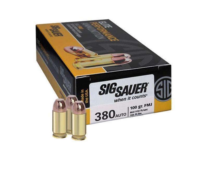 Sig Sauer Elite Ball .380 ACP